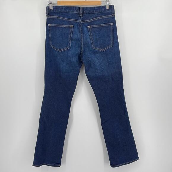 GAP 1969 Perfect Boot mid rise dark wash denim bootcut jeans sz 27S - Picture 8 of 8